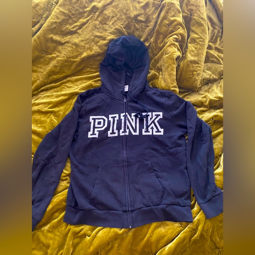 Black Victoria Secret PINK hoodie L